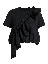 Lottie Ruffled Cotton Top by CINQ A SEPT - View 7