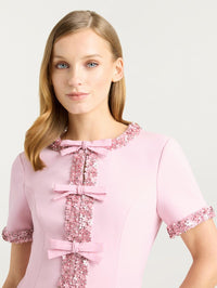 CINQ A SEPT Maelle Dress in SOFT PEONY – Image 4