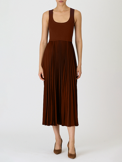 Parma Dress in Espresso
