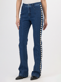 Pearl Embellished Shailene Pant by CINQ A SEPT-OCEANE-AMY Atelier