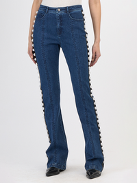 Pearl Embellished Shailene Pant by CINQ A SEPT - View 2