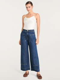 Ryker Wide-Leg Jeans by CINQ A SEPT - View 5