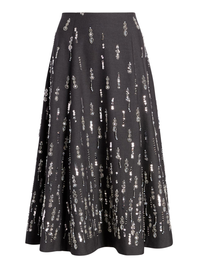 Selene Sequin Midi Skirt by CINQ A SEPT - View 6