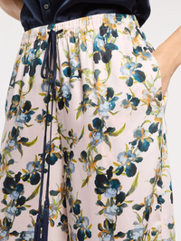 Trailing Iris Asher Pant in Rosy Cloud Multi by CINQ A SEPT - View 4