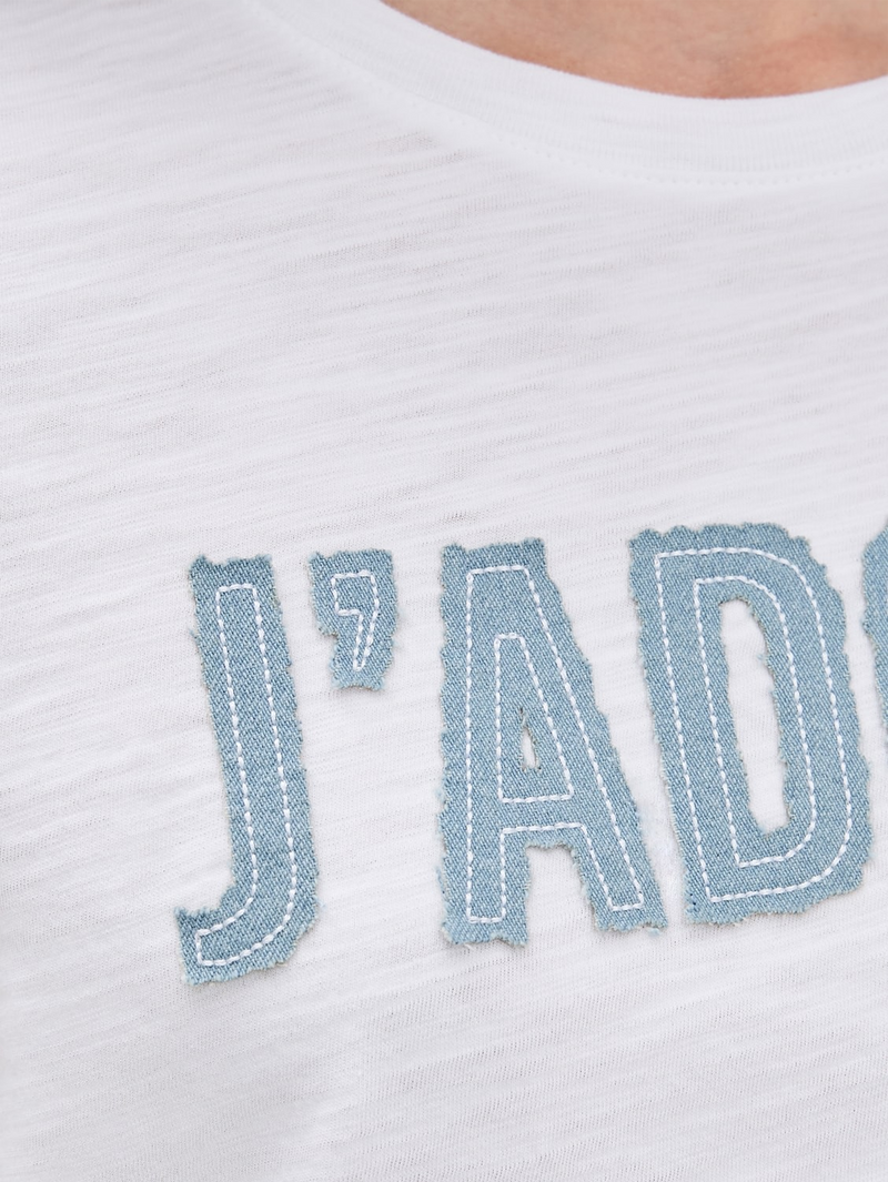 Denim J'Adore Shrunken Tee
