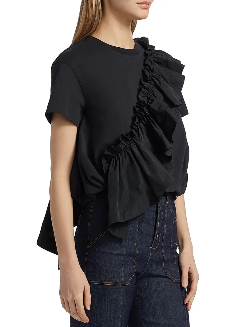Lottie Ruffled Cotton Top