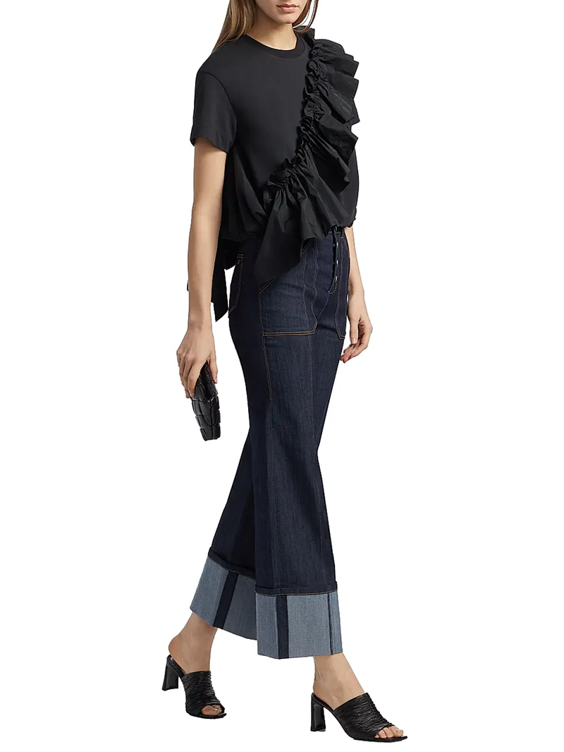Lottie Ruffled Cotton Top