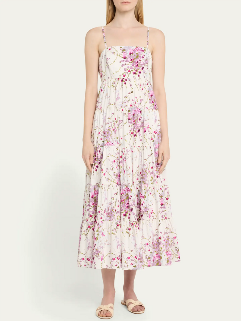 Gavin Midsummer Bloom Tiered Dress