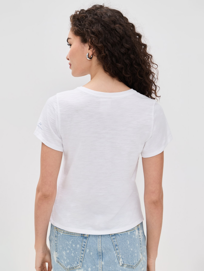 Denim J'Adore Shrunken Tee