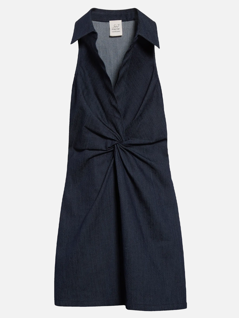 Denim Mckenna Sleeveless Dress