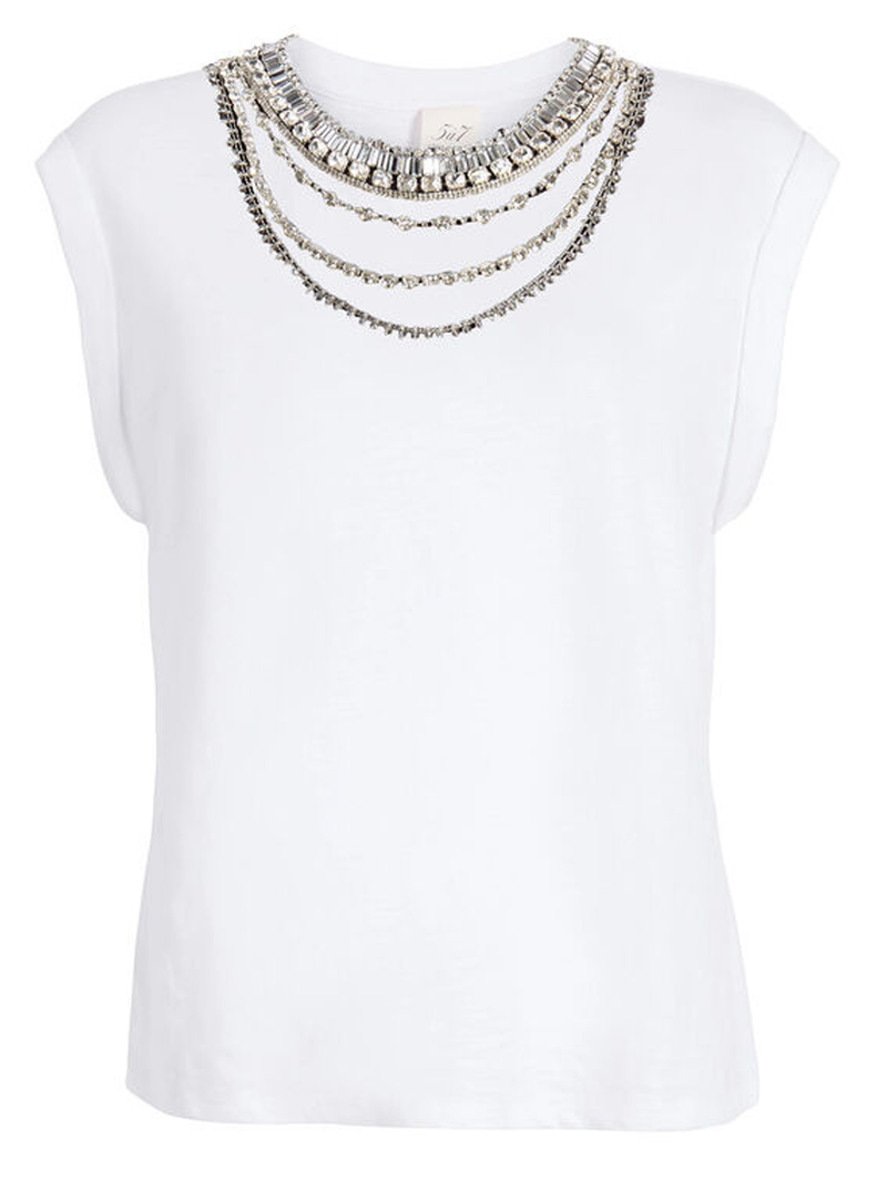 Layered Necklace Bella Tee