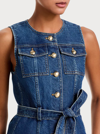 Reenee Jean Vest in Tide