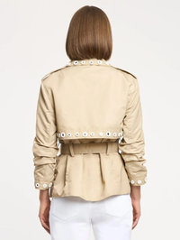 Crochet Mirrors Short Yates Trench