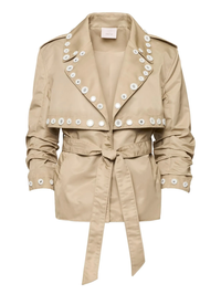 Crochet Mirrors Short Yates Trench