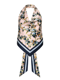 Trailing Iris Asher Top in Rosy Cloud Multi