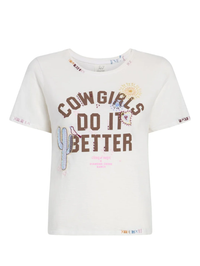 Bespoke Cowgirls Do It Better Shrunken Tee