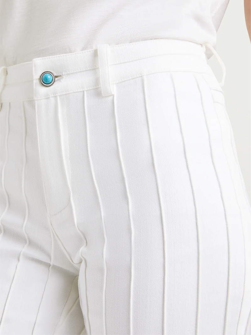 Turquoise Embellished Alina Pant