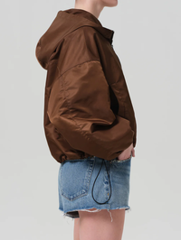 Cropped Nylon Windbreaker by CITIZENS OF HUMANITY - View 3
