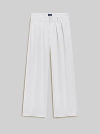 Flat lay of the Citizens of Humanity Ines Trouser in Winter White.