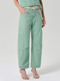 CITIZENS OF HUMANITY Marcelle Cargo Pant in Cadet in CADET – Image 4