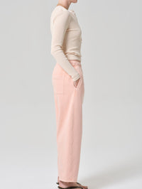 CITIZENS OF HUMANITY Miro Sweatpant In Melon Creme in MELON CREME – Image 3