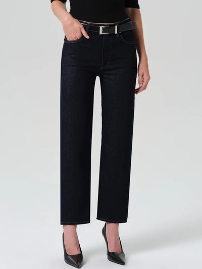 Palma Straight Jean in Inky Rinse