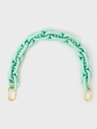 CLARE V. Mist Resin Shortie Strap in MIST – Image 1