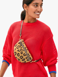 Pablo Cat Suede Petite Fanny by CLARE V. - View 4