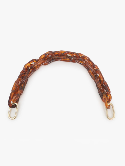 Tortoise Resin Shortie Strap