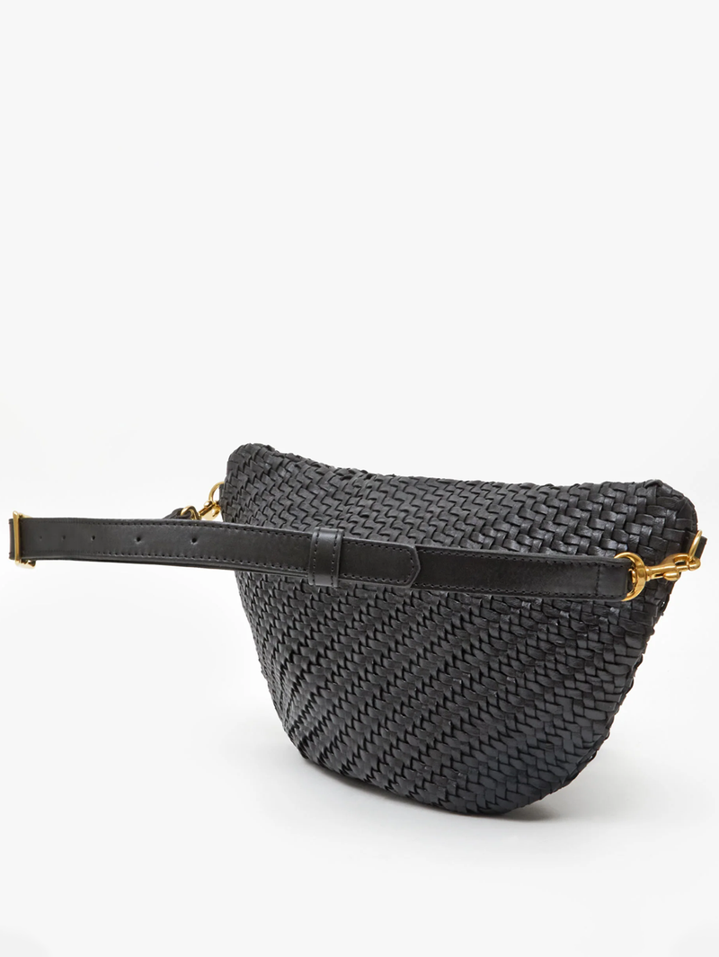 Black Woven Zig Zag Grande Fanny