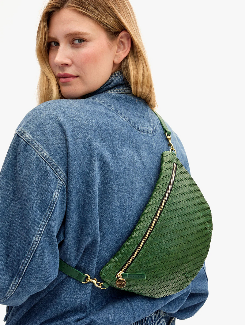 Evergreen Woven Grande Fanny