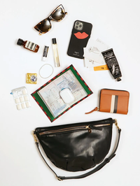 Black Croco Grande Fanny