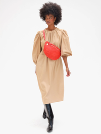 Bright Poppy Woven Grande Fanny