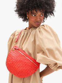 Bright Poppy Woven Grande Fanny