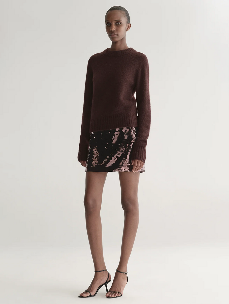 Cleo Sequin Mini Skirt