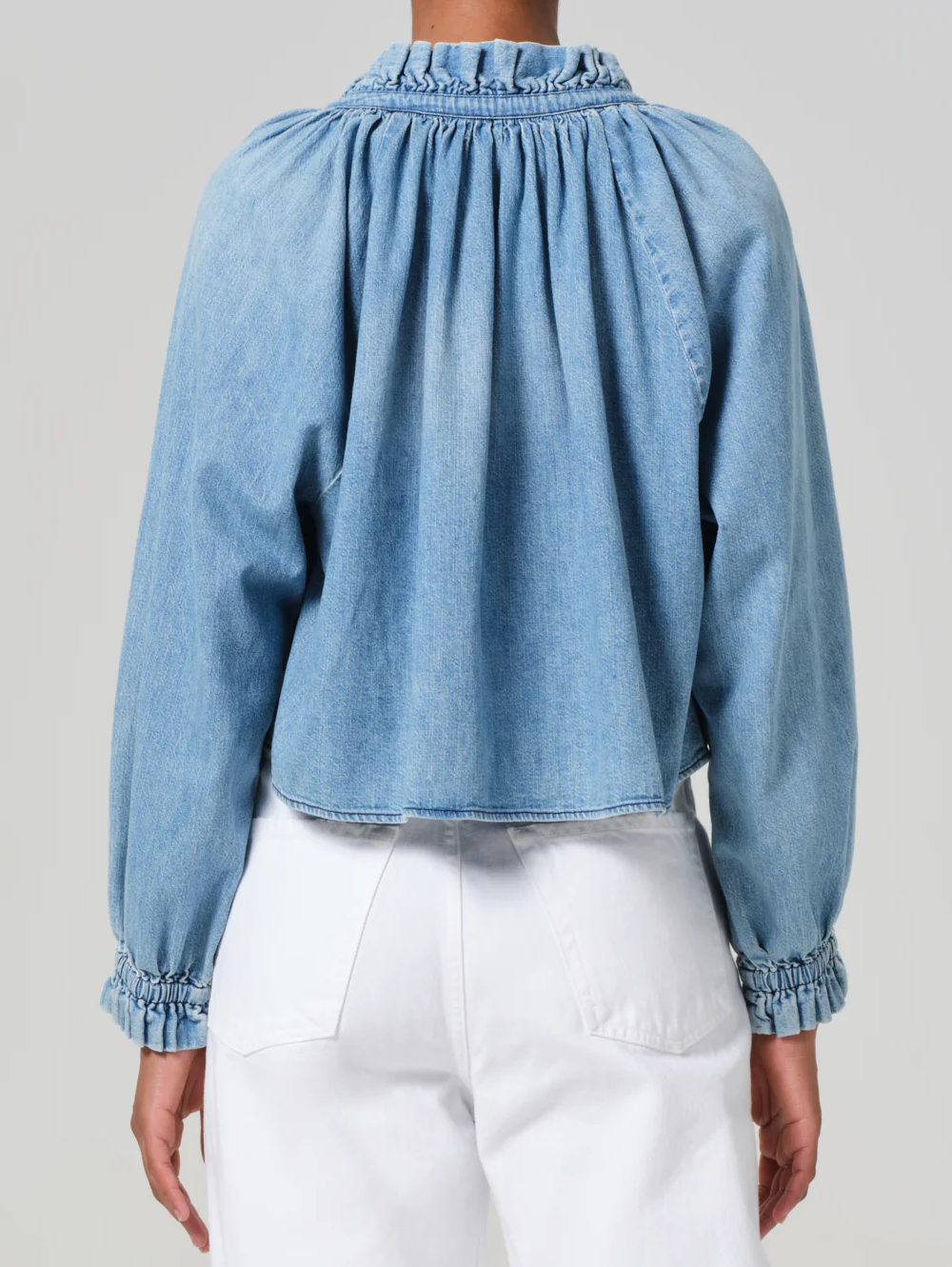 Iris Ruffled Top in Rowan