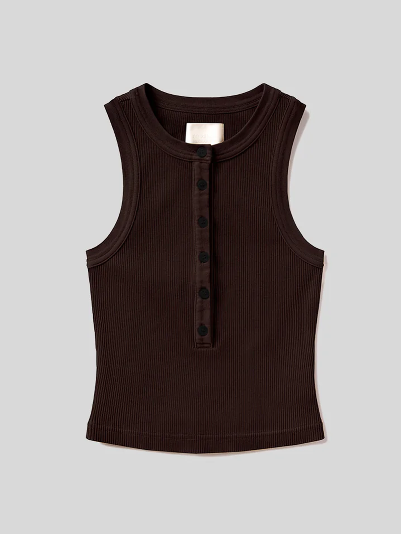 Caralyn Tank in Chocolate