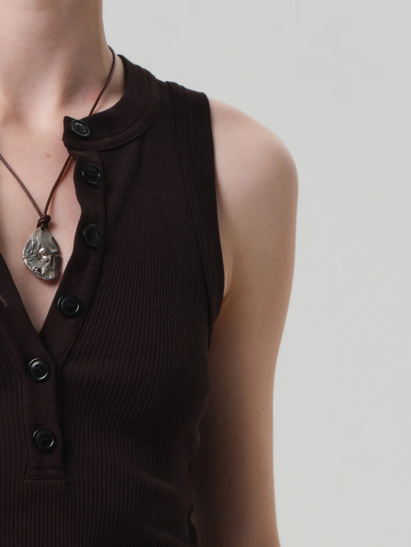 Caralyn Tank in Chocolate