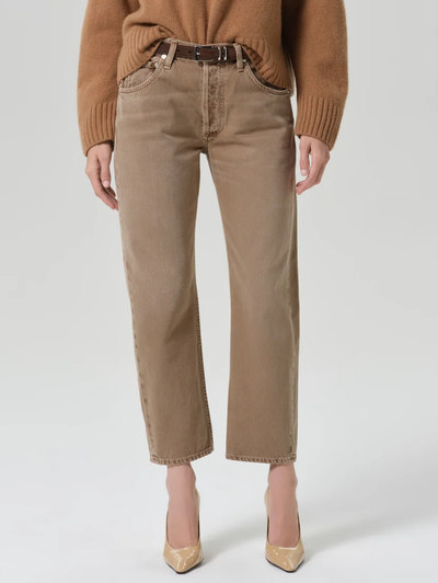 Winslow Cropped 27 Jean in Tan