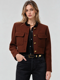 Sophia Jacket in Brandy