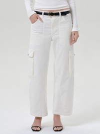 Thassos Twisted Seam Utility Pant in Corduroy in Pashmina