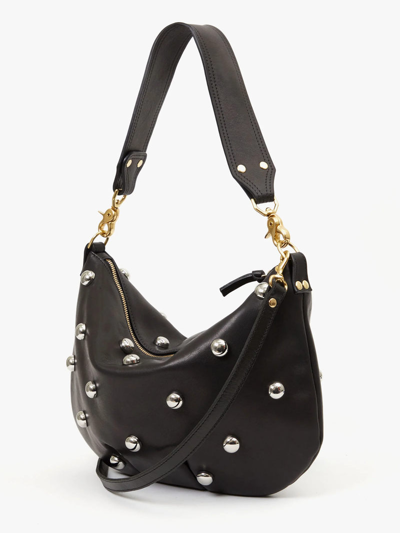 Moyen Messenger Black with Studs