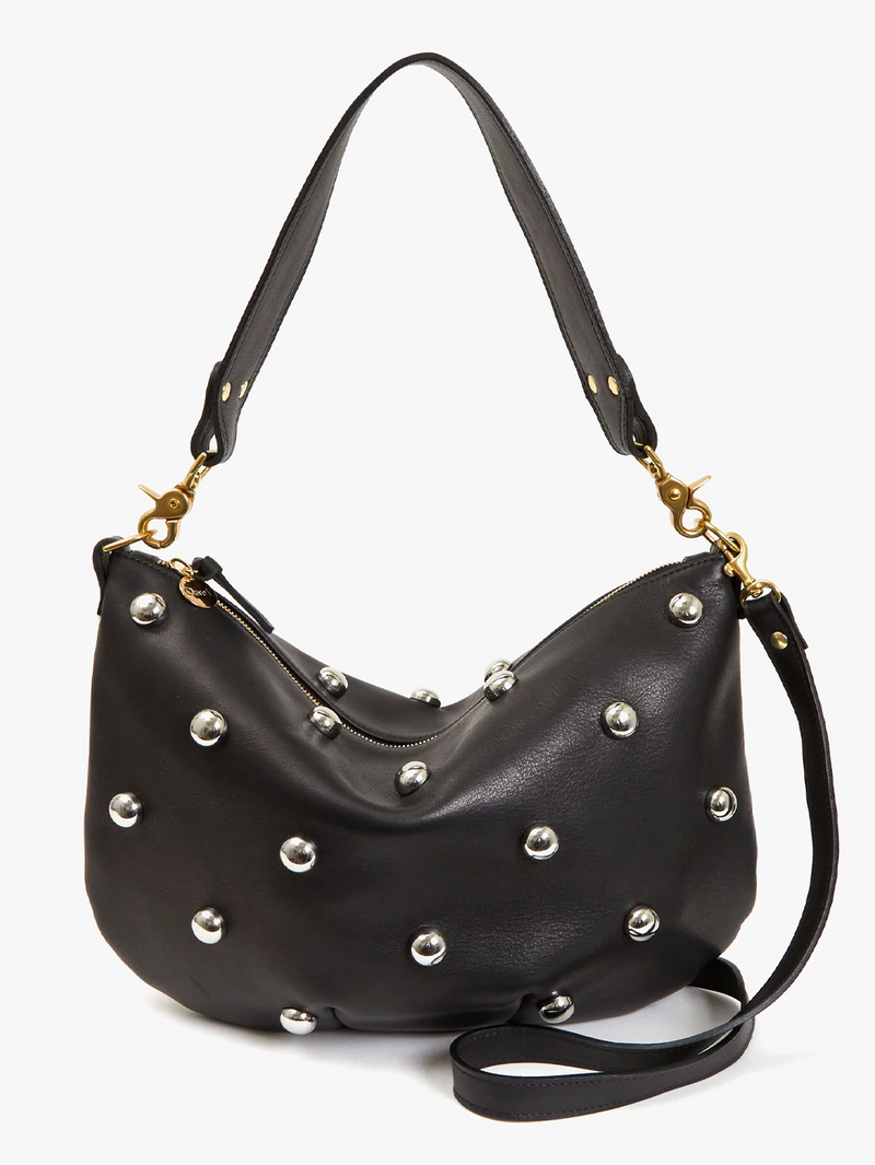 Moyen Messenger Black with Studs