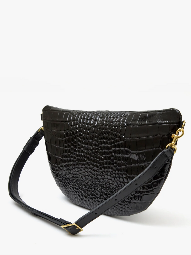Black Croco Grande Fanny