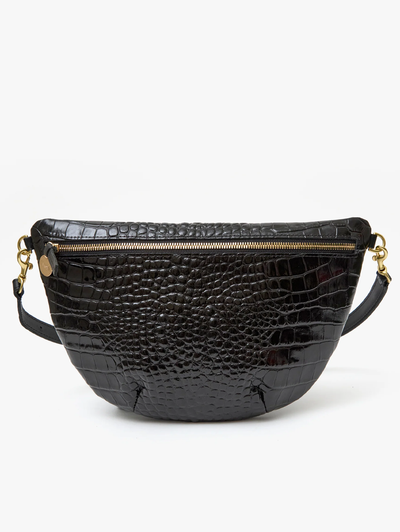 Black Croco Grande Fanny