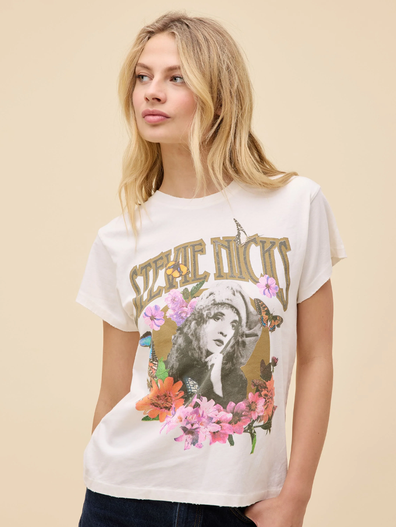Stevie Nicks Flower Collage Tour Tee