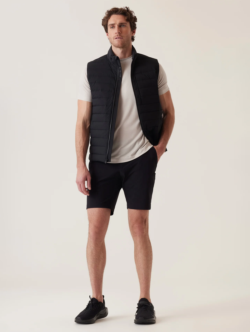 Momentum Mobile Bermuda Short Pulse Pique in Black