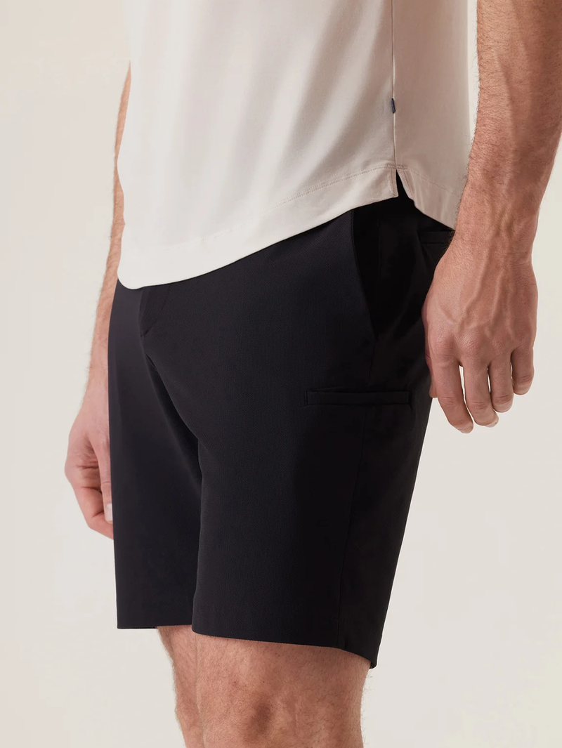Momentum Mobile Bermuda Short Pulse Pique in Black