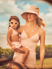 DEVON WINDSOR Bianca Skirt in ROSE CREAM – Image 2