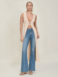 DEVON WINDSOR Garcelle Robe in CASHEW – Image 2